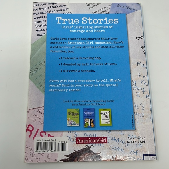 3/$15 AMERICAN GIRL: True Stories: Girls' Inspiring Stories of Courage and Heart - Picture 2 of 5